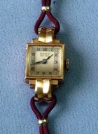 Maba Rose Gold Retro lady's watch circa 1945